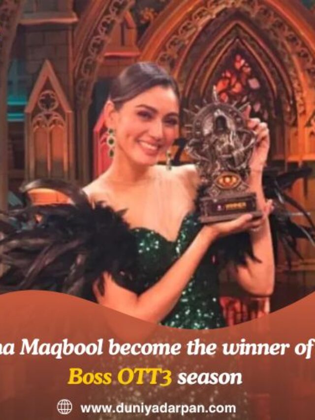 Sana Makbul become the Winners of Bigg Boss OTT 3
