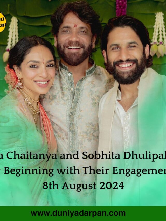 Nagarjuna Akkineni Announces Engagement of Son Naga Chaitanya to Sobhita Dhulipala on Social media