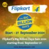 Flipkart Big Billion Days Sale 2024