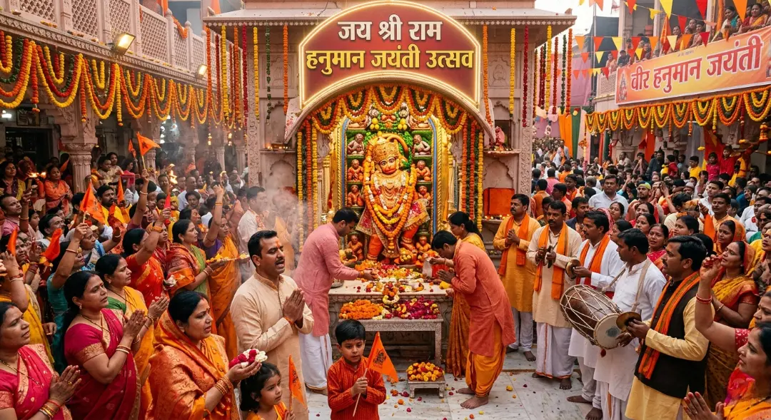 हनुमान जयंती (Hanuman Jayanti) 2026-तिथि, पूजा विधि और महत्व