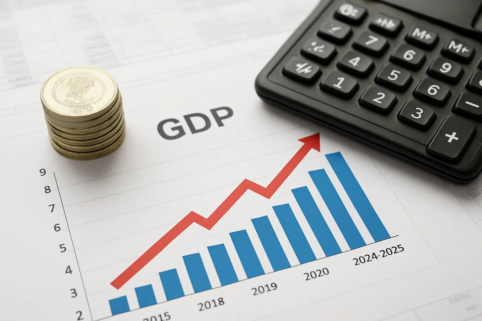 भारत की GDP ग्रोथ रेट 2025- Global Perspective, IMF अनुमान और भविष्य की संभावनाएँ