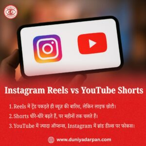 Instagram Reels और YouTube Shorts में कौन है बेहतर