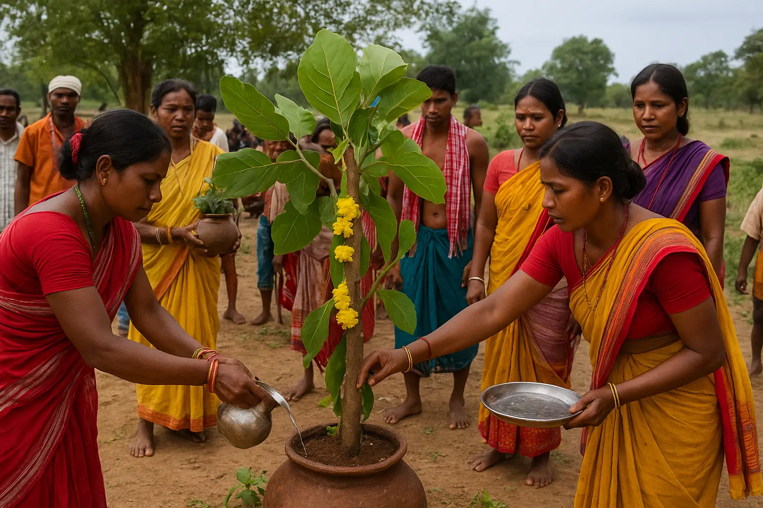 कर्मा उत्सव आदिवासियों का प्रकृति और फसल का पर्व